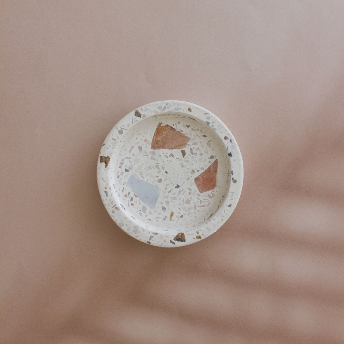 Arno Terrazzo Candle Plate (S)
