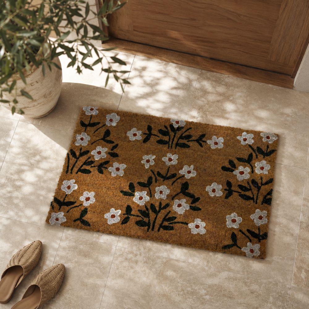 Fleur PVC Back Coir Mat / 2026 SS 