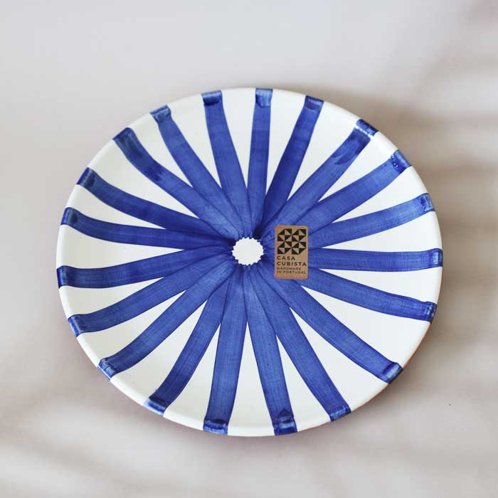 Ray Small Plate -Blue- (22.5cm)
