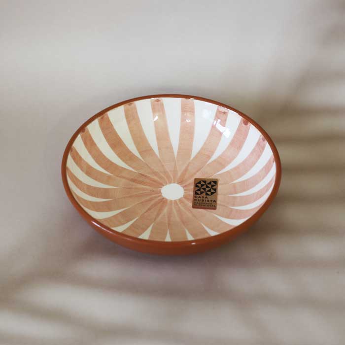 Ray Regular Bowl -Terracotta- (17cm)