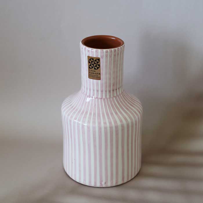 Large Garafe Vase -Mauve-