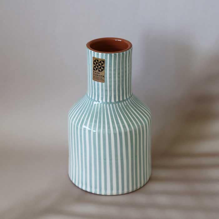 Large Garafe Vase -Sage-