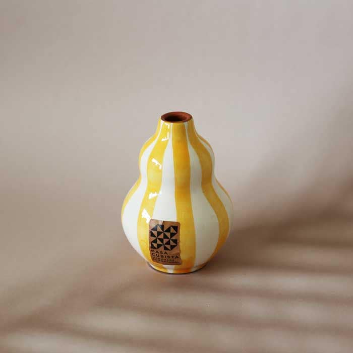 Small Gourd Vase -Tangerine-