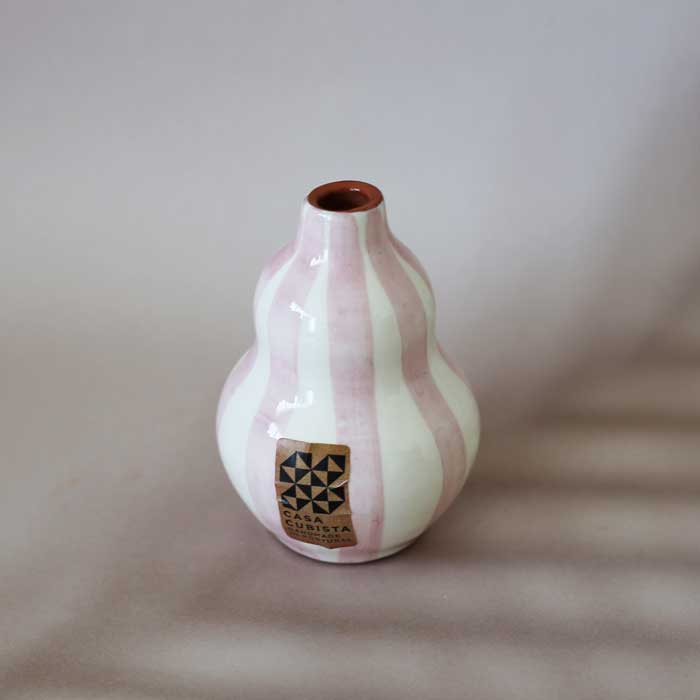 Small Gourd Vase -Mauve-