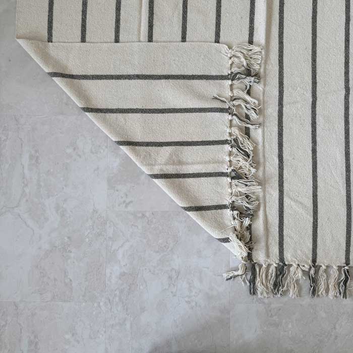 Recycled cotton cover -moss green-