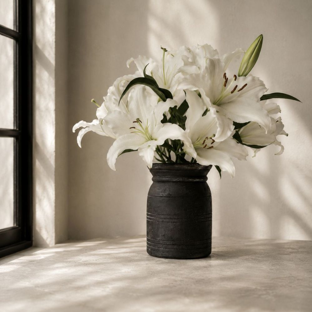 Re-used wooden jar Approx