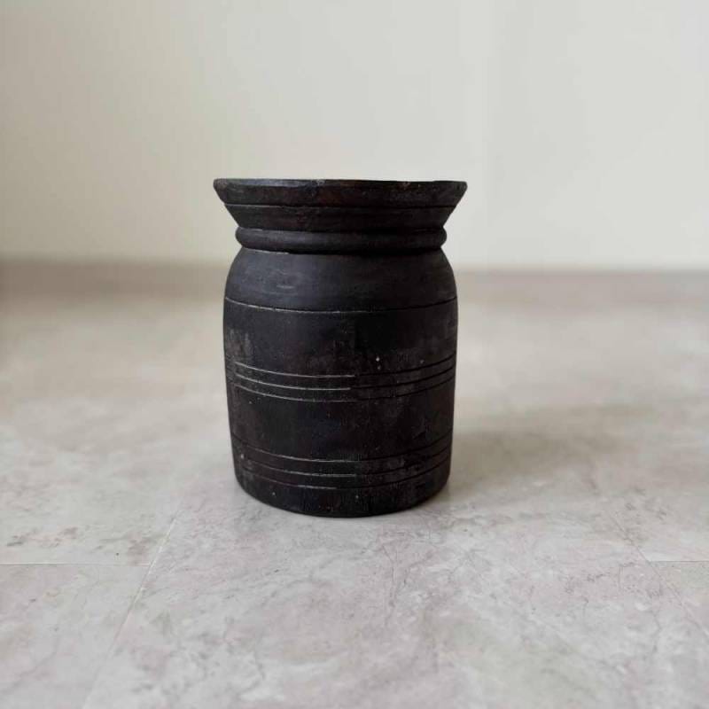 Re-used wooden jar Approx.