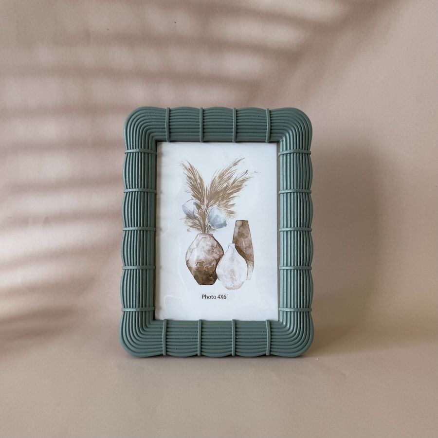Resin Photo Frame color -sage