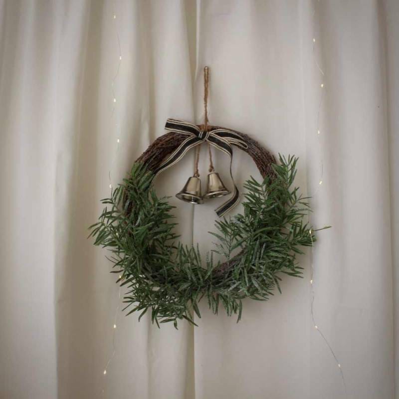 Bell Wreath Twig 40cm