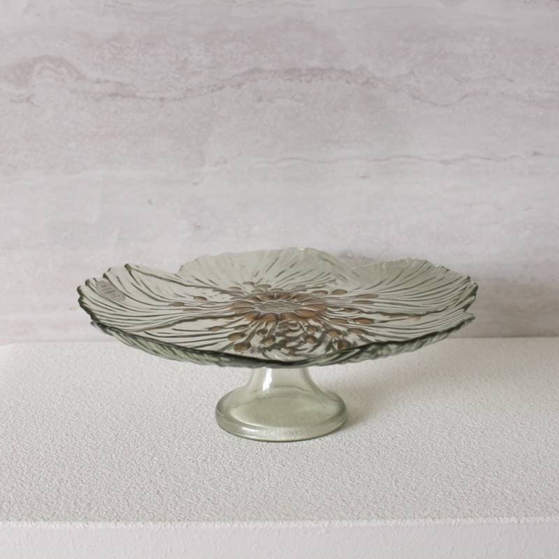 Abigail Glass Footed Cake Plate / 2026 SS