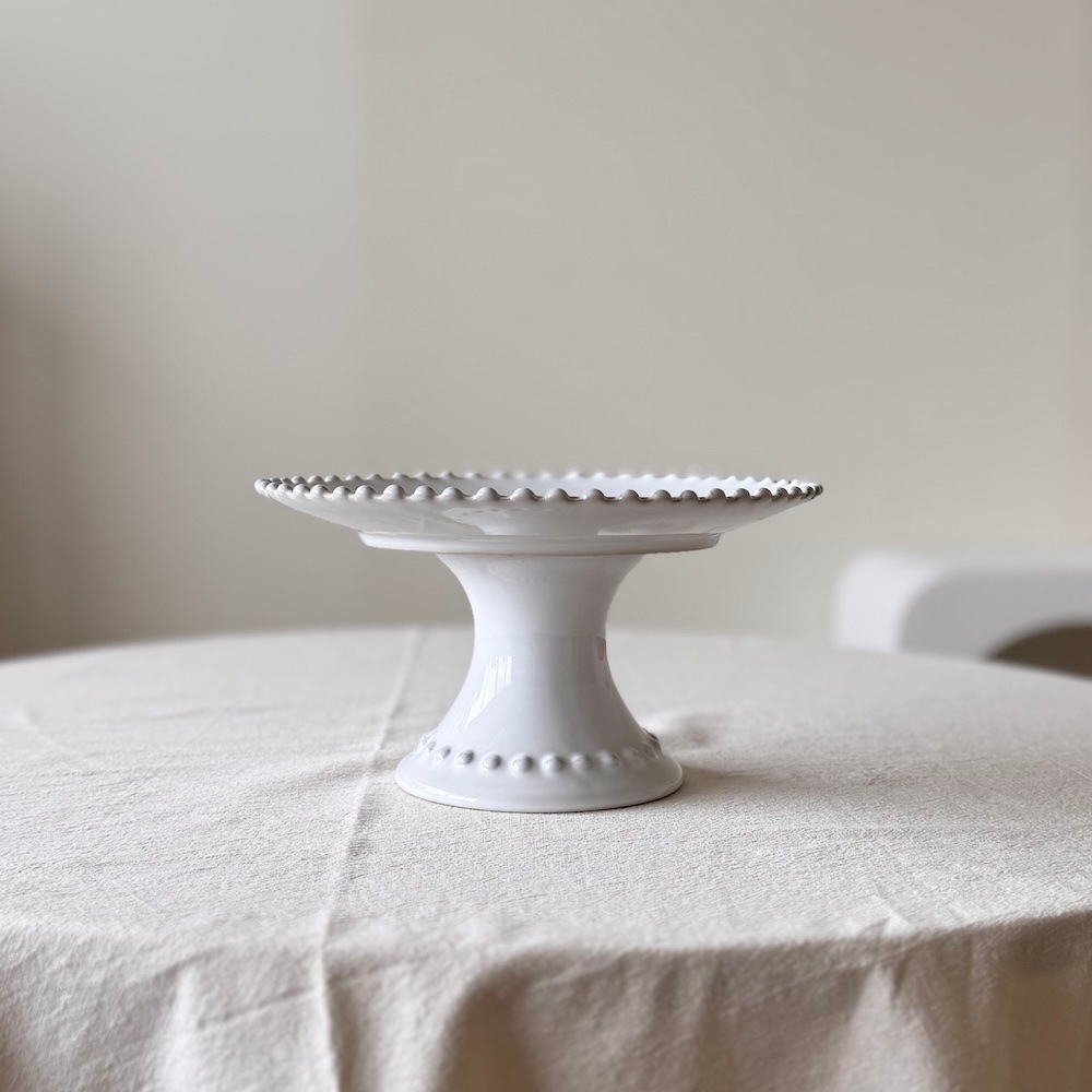 PEARL Footed Plate S