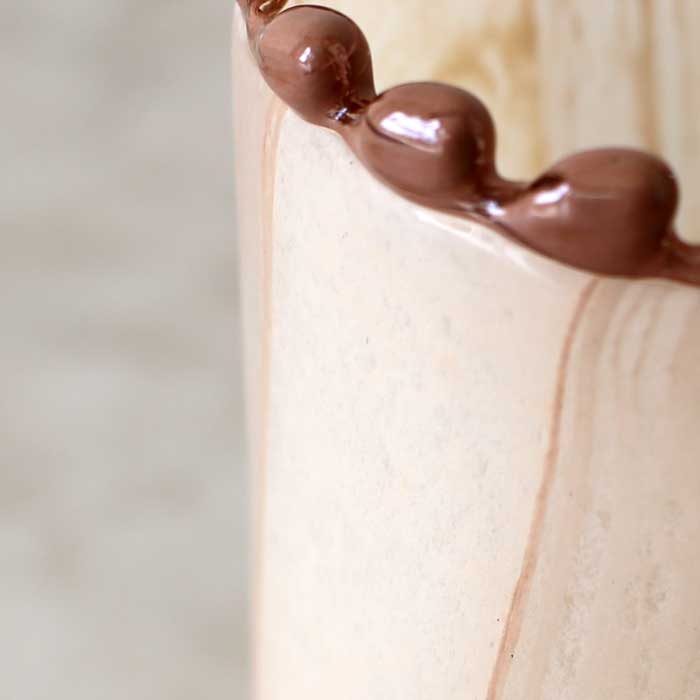 【予約販売】Pettine Stripe Glass Vase