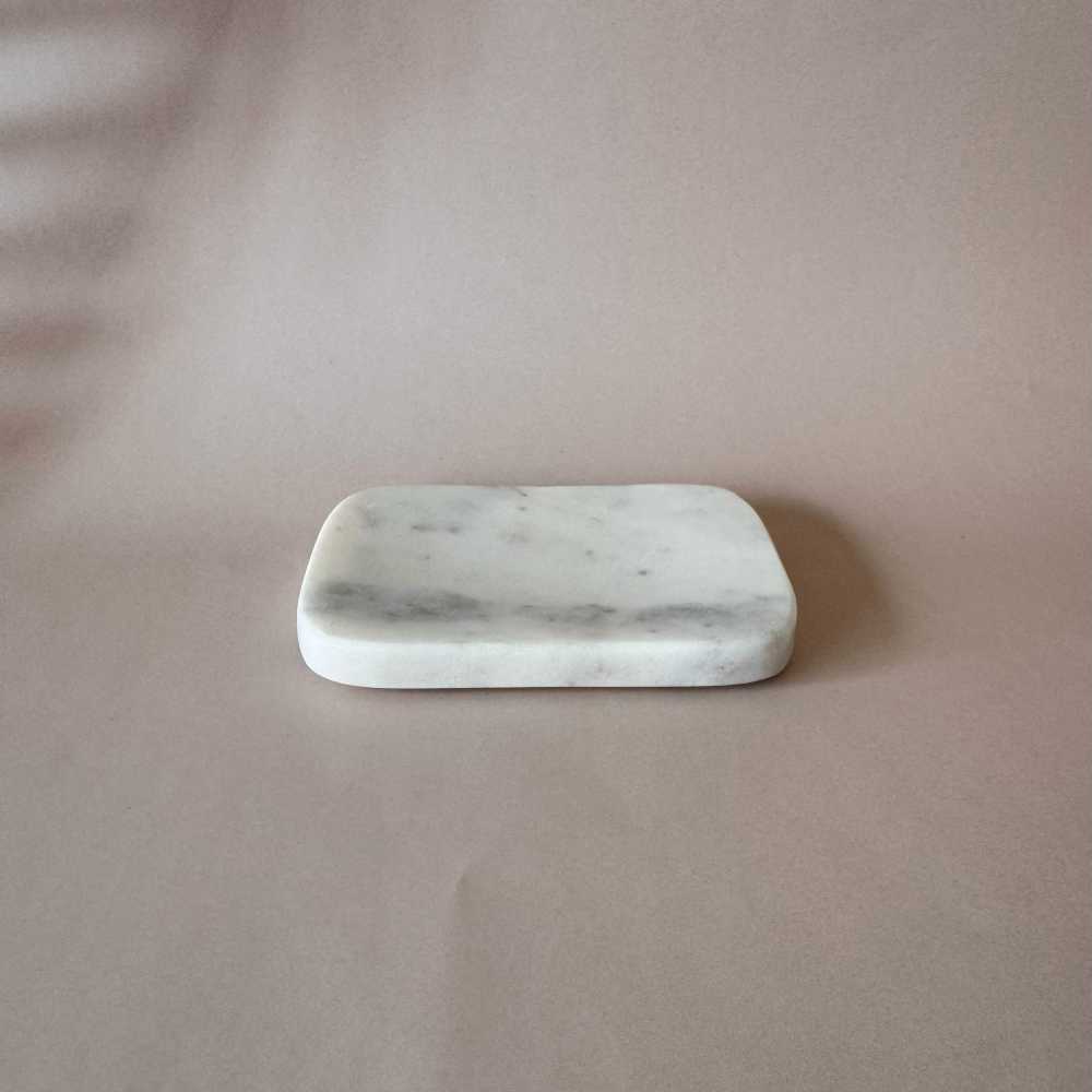 Marble soap dish