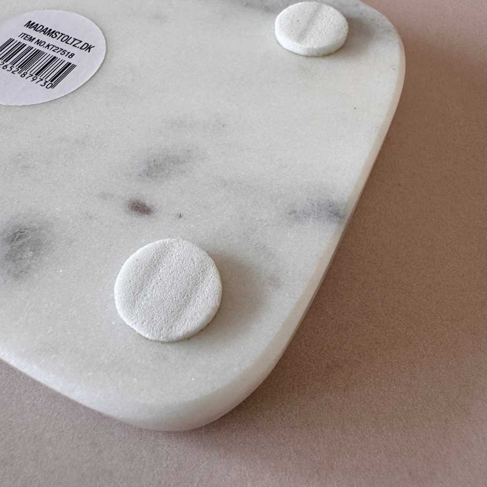 Marble soap dish