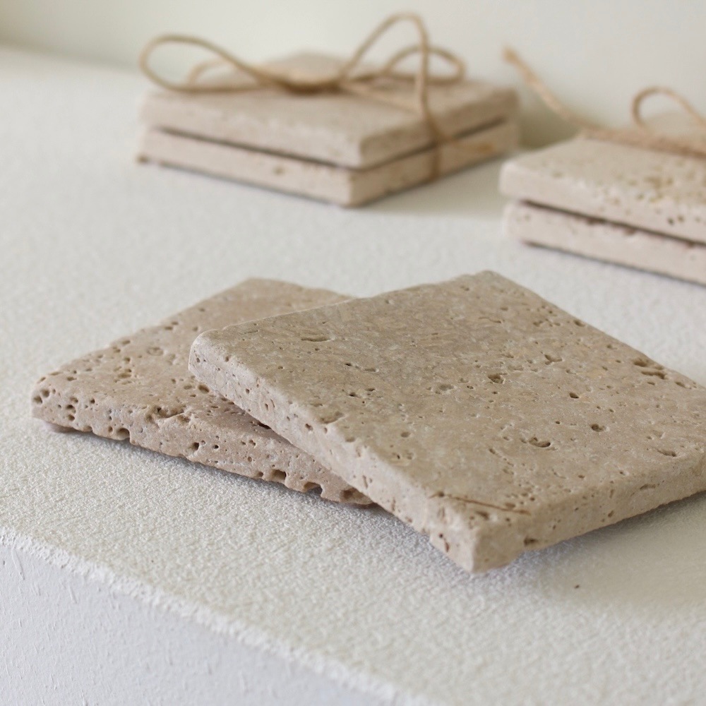 Marble Coaster Set of 2