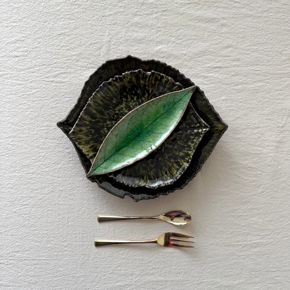 ポルトガル直輸入リーフプレート ｜Costa Nova コスタノバ 小皿 リーフ