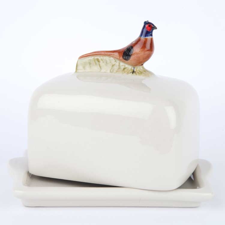 Pheasant Butter Dishes