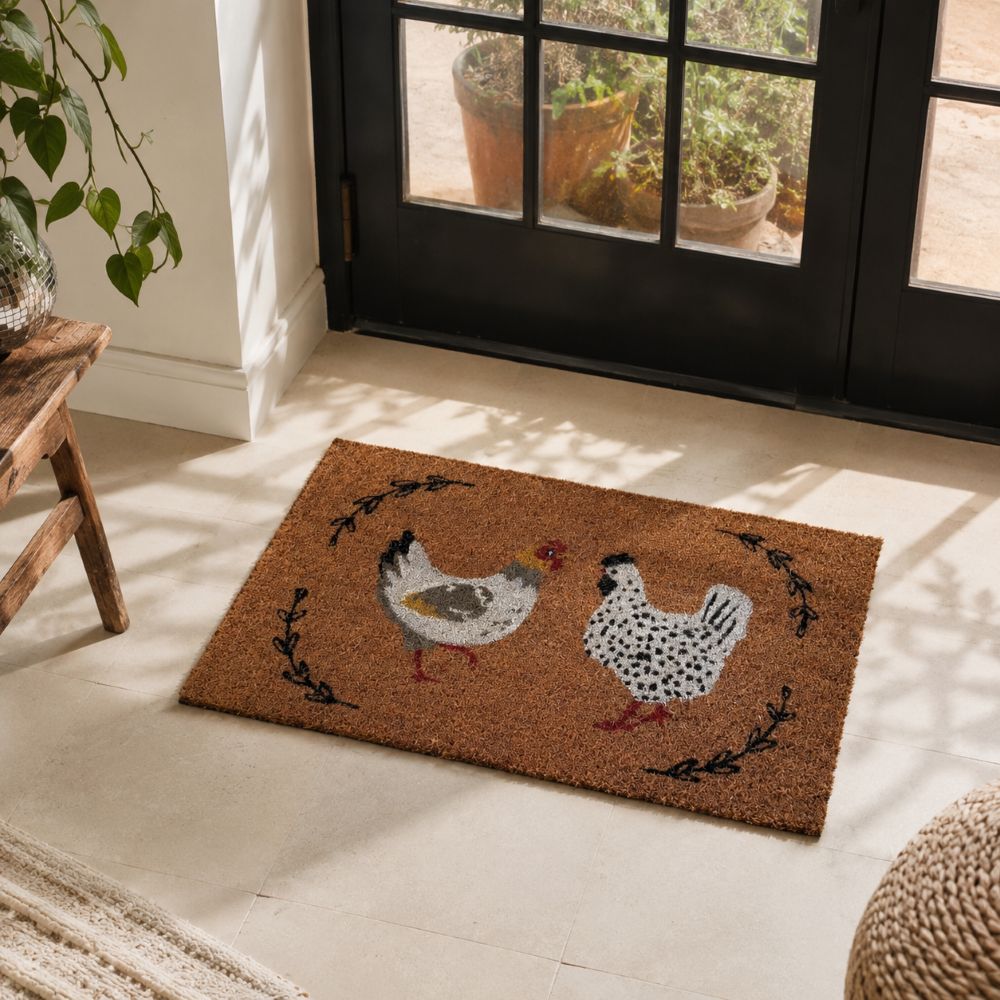 Henrietta Hen Door Mat