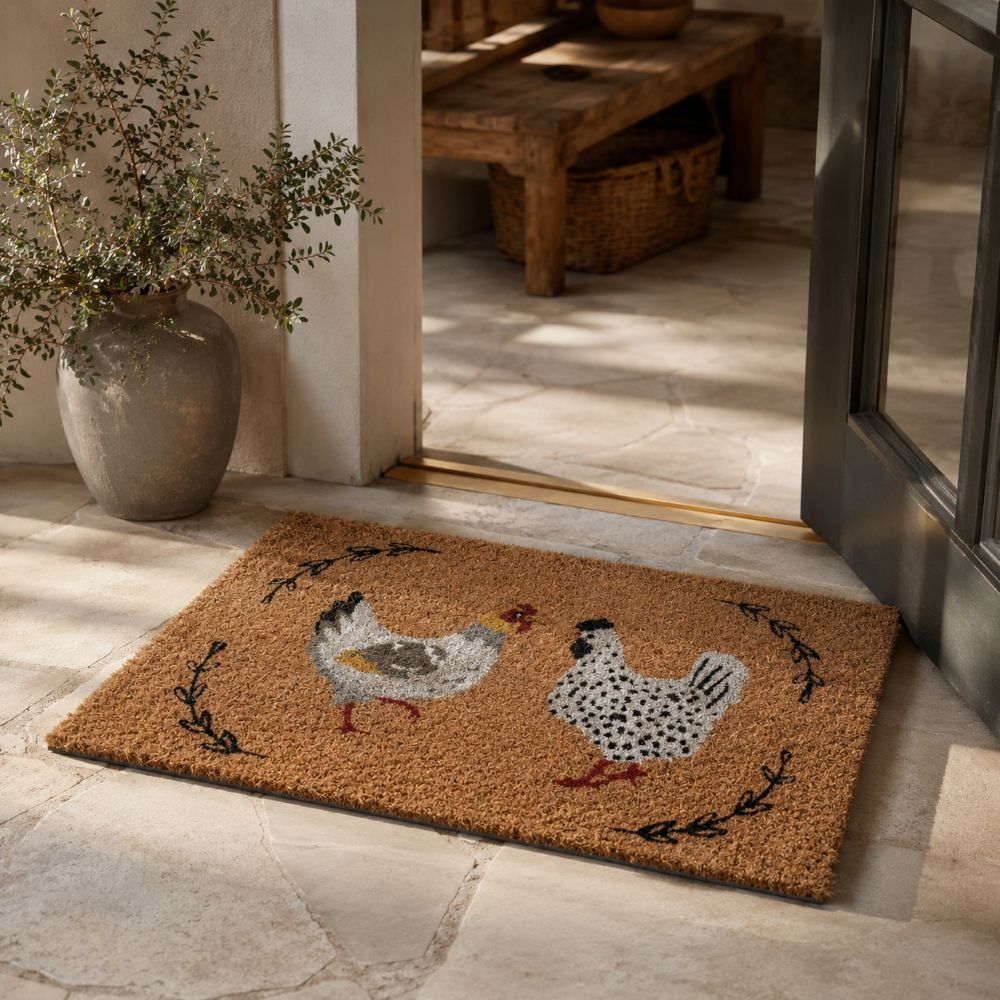 Henrietta Hen Door Mat