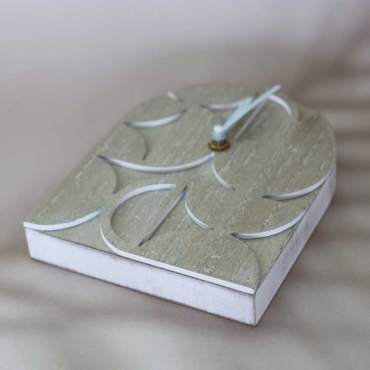 Pattern Wood Clock