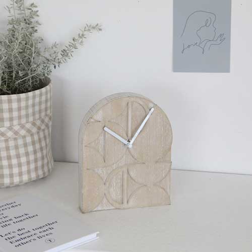 Pattern Wood Clock