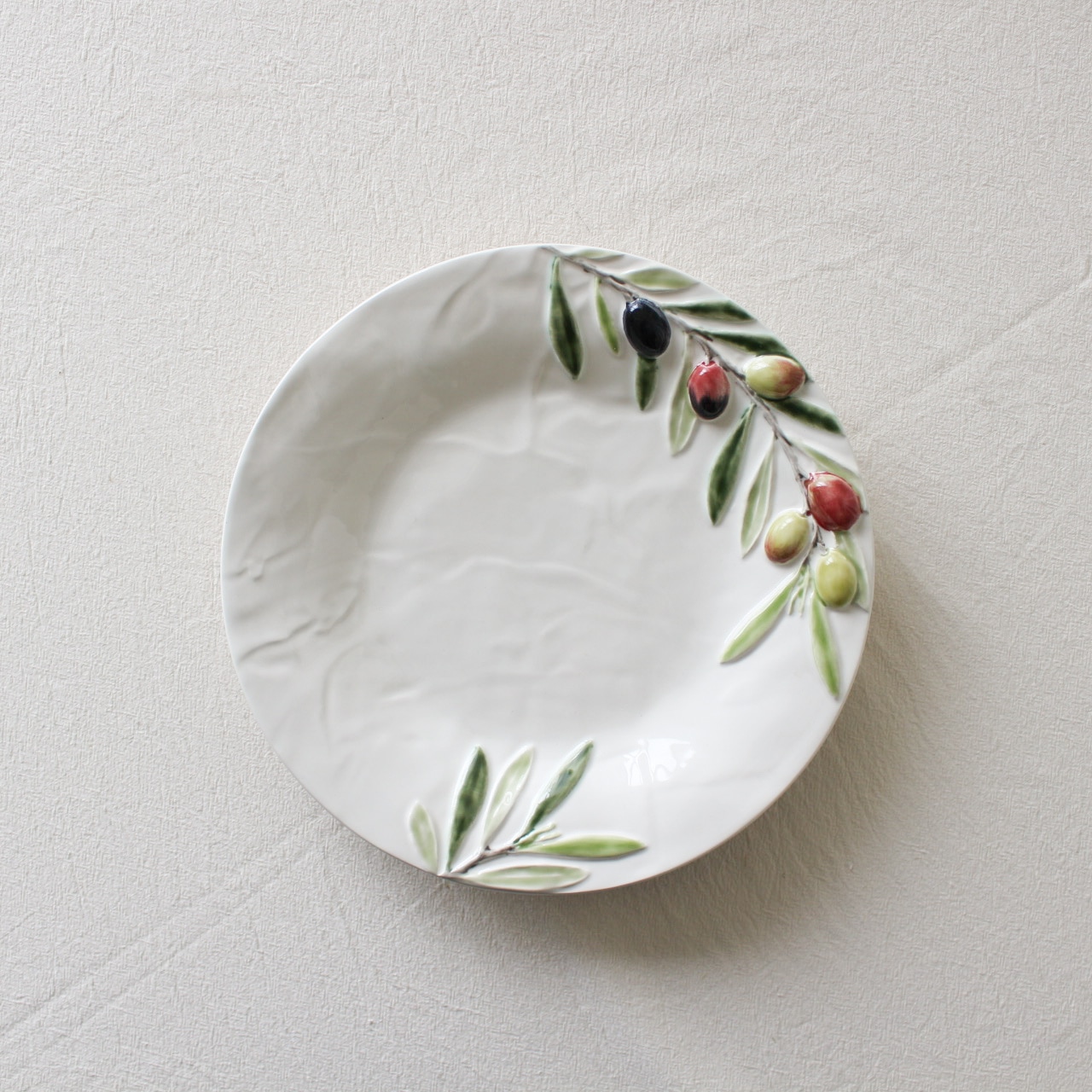 Olive Dessert Plate