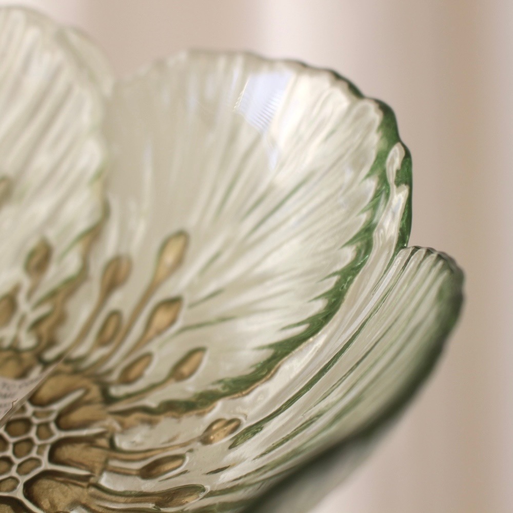 Abigail Glass Bowl & Plate