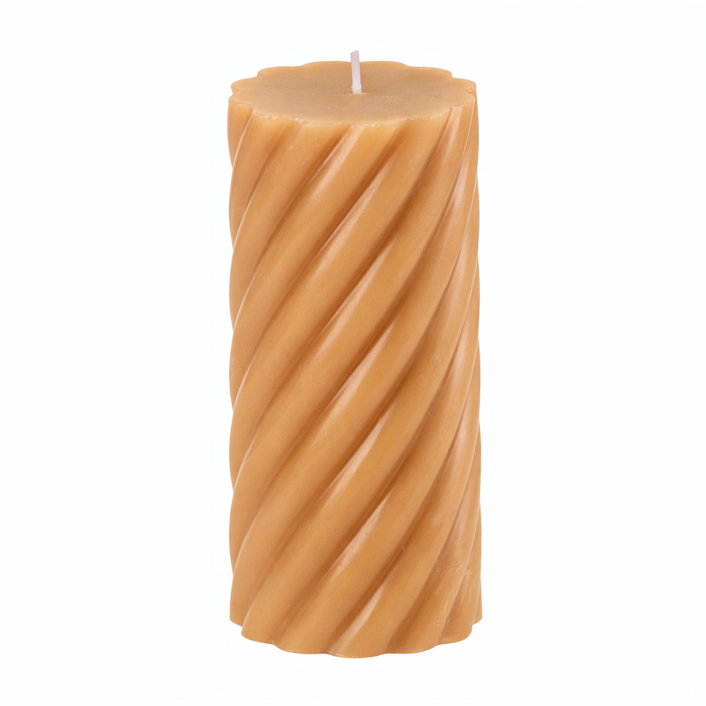 Twist Pillar Candle Tall