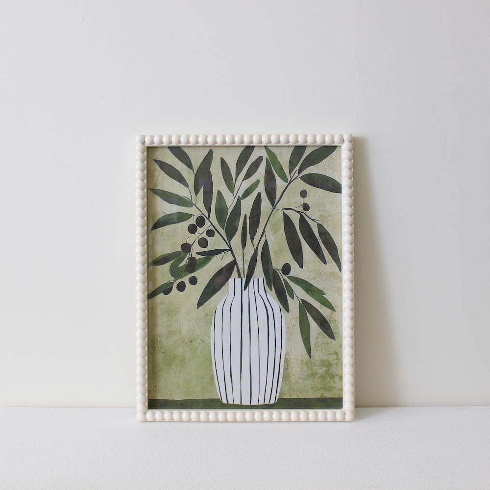Andalusia Frame Glass Print