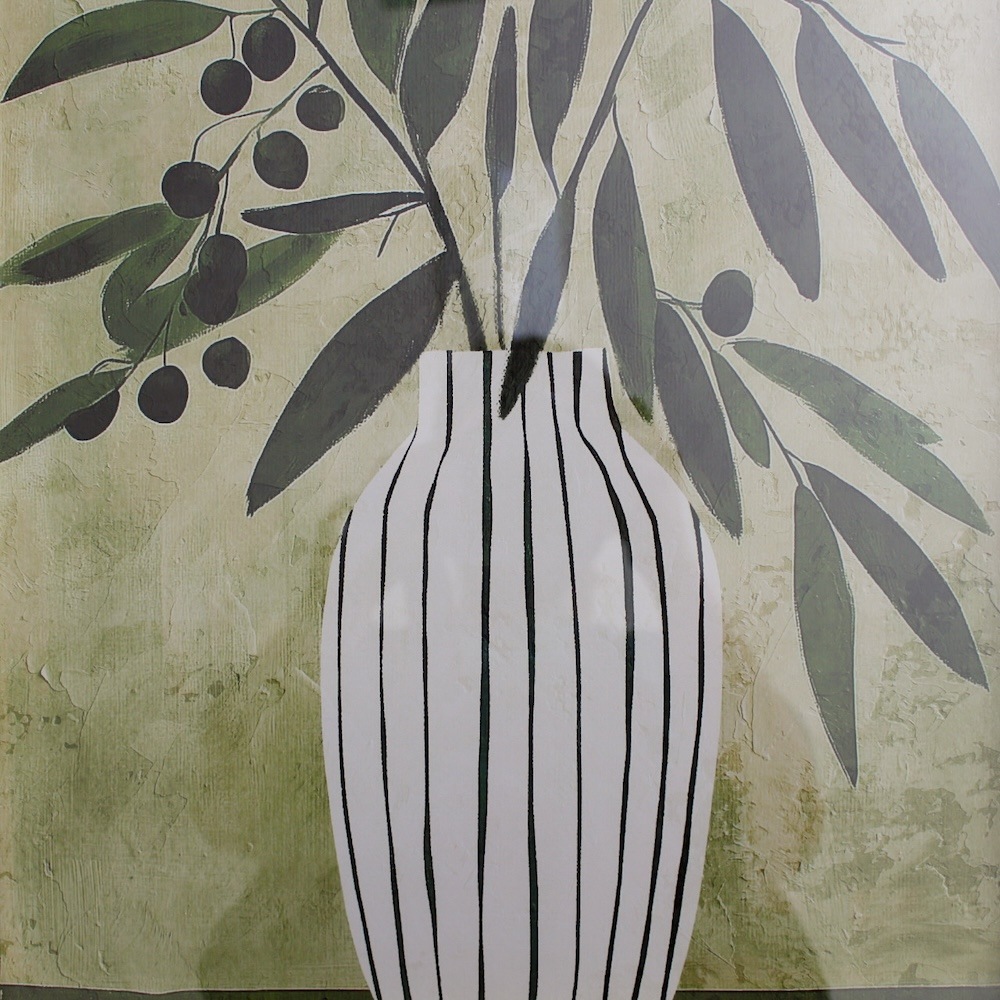 Andalusia Frame Glass Print