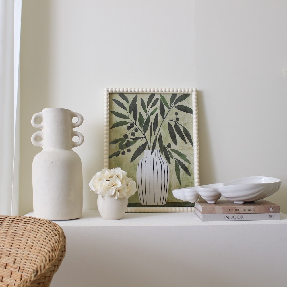 Andalusia Frame Glass Print