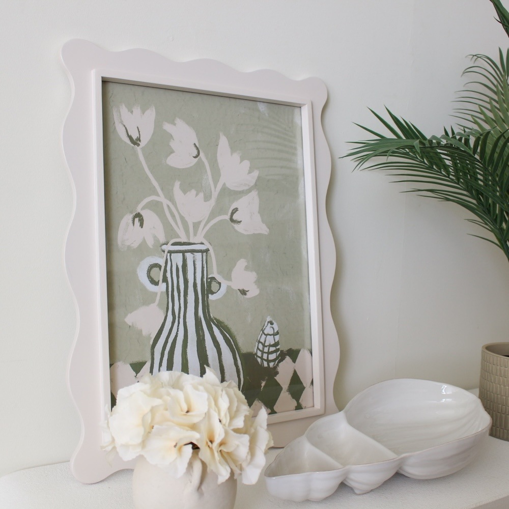 オーストラリア直輸入フレームガラスアート｜Coast to Coast 花瓶