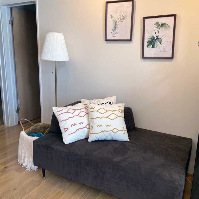 Cushion Dakar 45x45cm -Black-