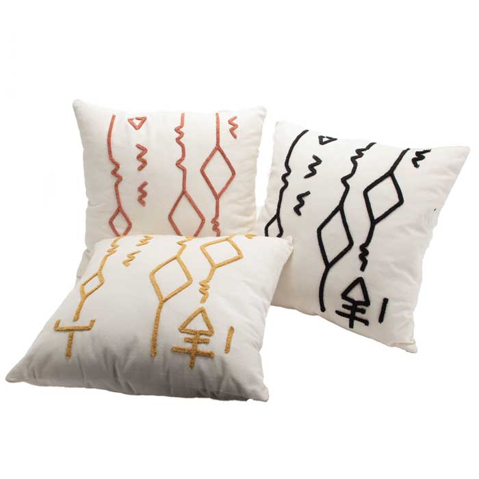 Cushion Dakar 45x45cm -Black-