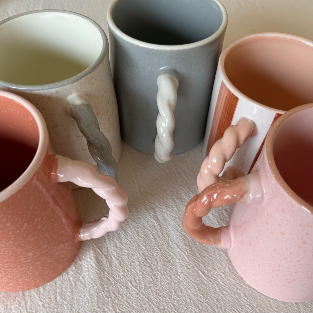マグカップ グレー 灰色 バイカラー セラミック 陶器 カップ コーヒー