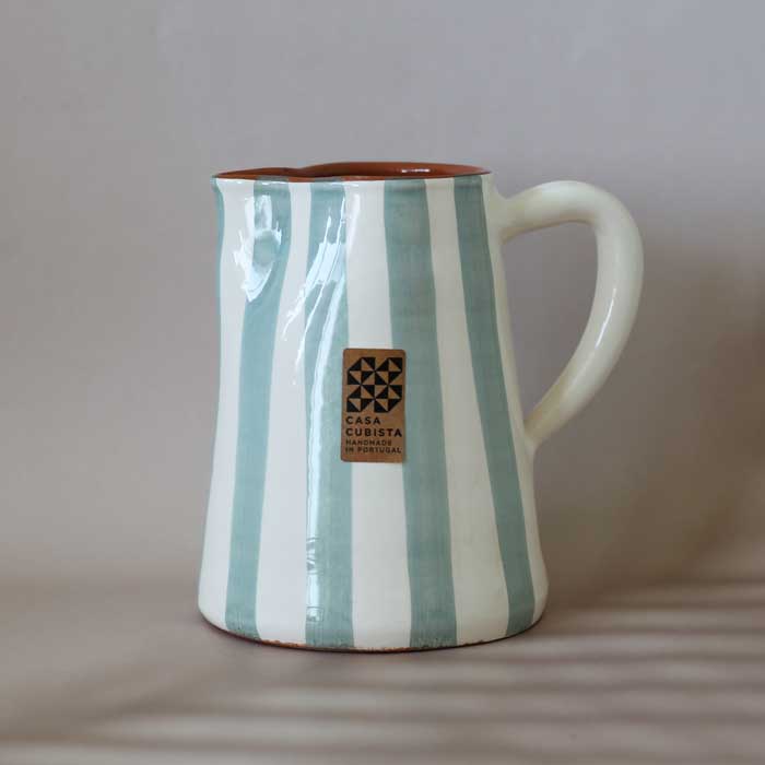 Casa Cubista ジャグ 水差し 花瓶 フラワーベース セージ グリーン 緑