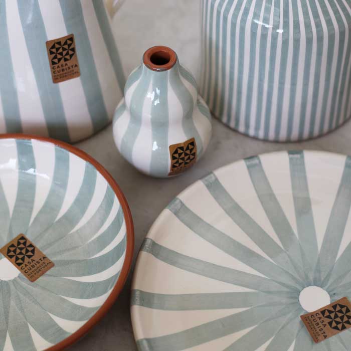 Casa Cubista ジャグ 水差し 花瓶 フラワーベース セージ グリーン 緑