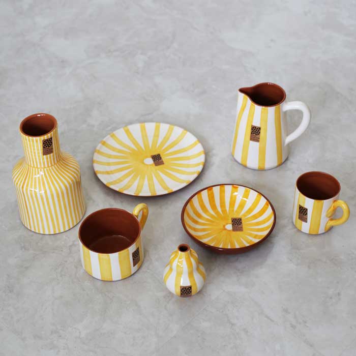 Large Garafe Vase -Tangerine-