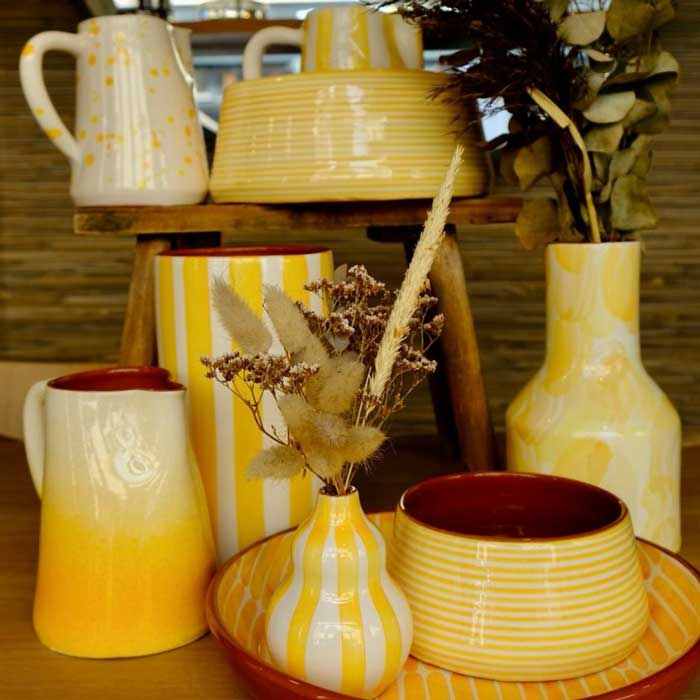 Large Garafe Vase -Tangerine-