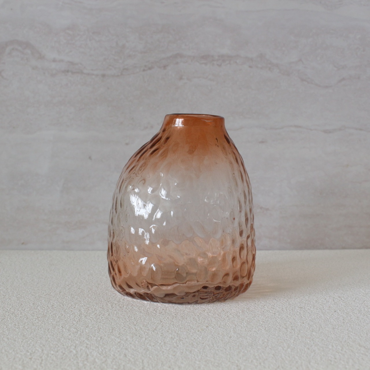 Suzanne Glass Vase -Amber-