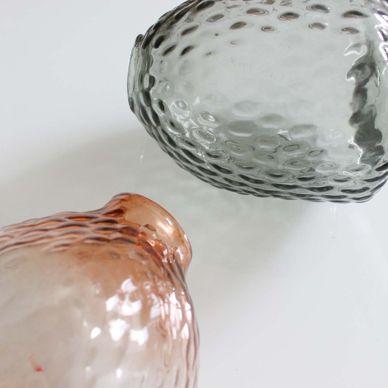 Suzanne Glass Vase -Amber-