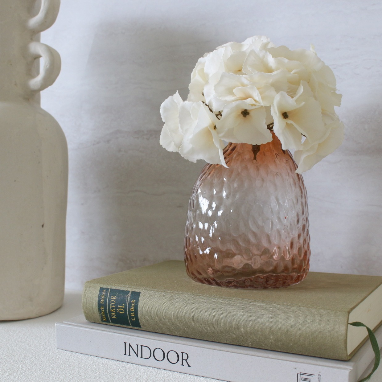 Suzanne Glass Vase -Amber-
