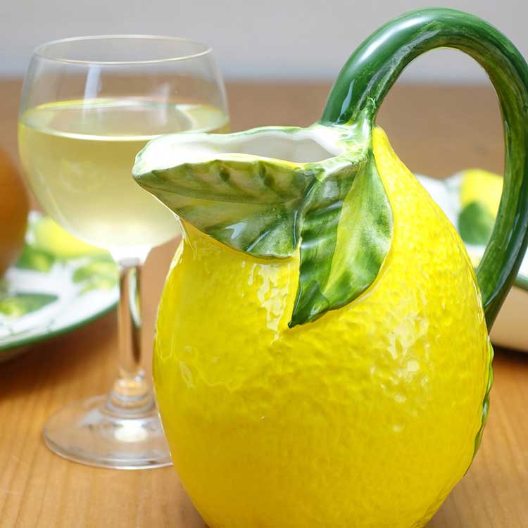 イタリアレモンのジャグ｜直輸入 イタリア ピッチャー ヴァッサーノ