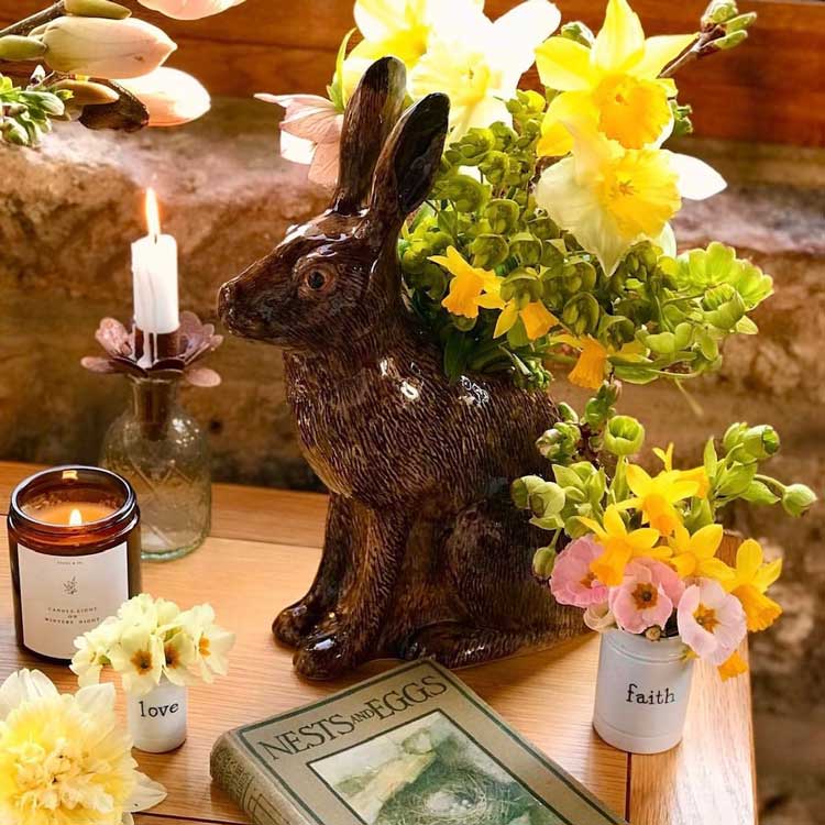 Hare Flower Vase