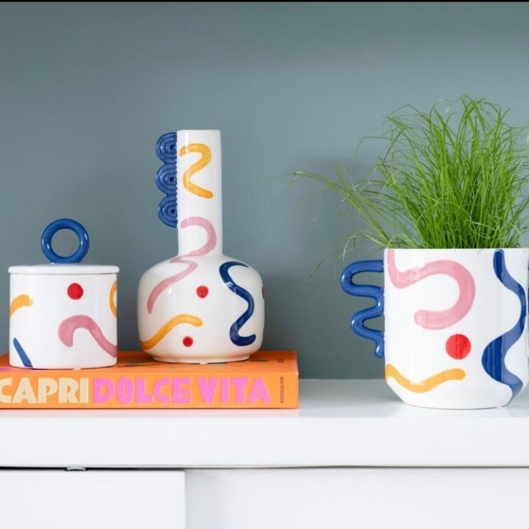 QUERICOの花瓶 ｜ ケリコ ベルギー 直輸入 カラフル ポップ 一輪挿し