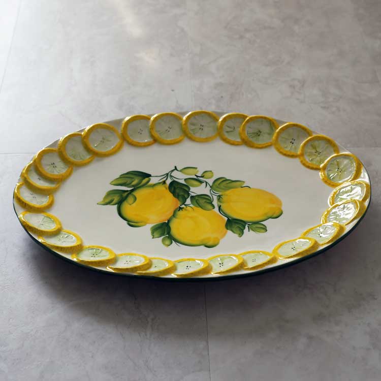 Haviland フルーツモザイク オーバル 大皿 ブラジル - HAVILAND TOKYO