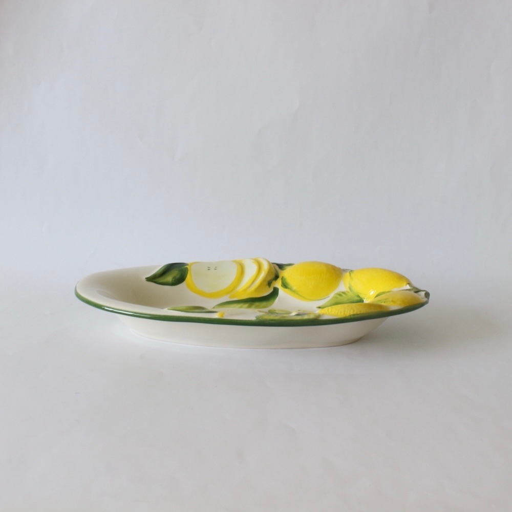 Lemon Oval Plate (29cm)