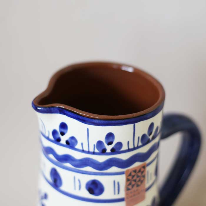 ceramica LAMAGAハンドペイントヴィンテージピッチャー ceramica LAMAGAハンドペイントヴィンテージピッチャー