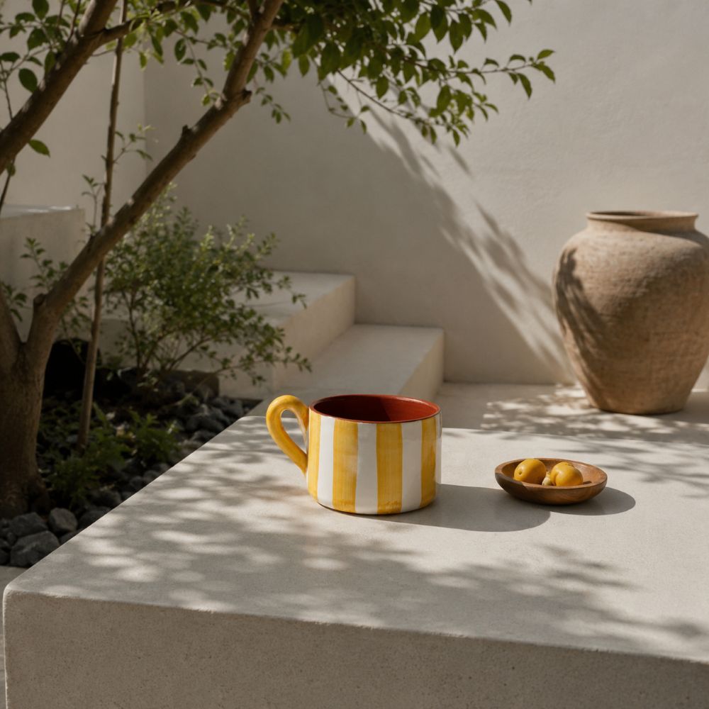 Flat Mug - Vertical Stripe / 2026 SS 