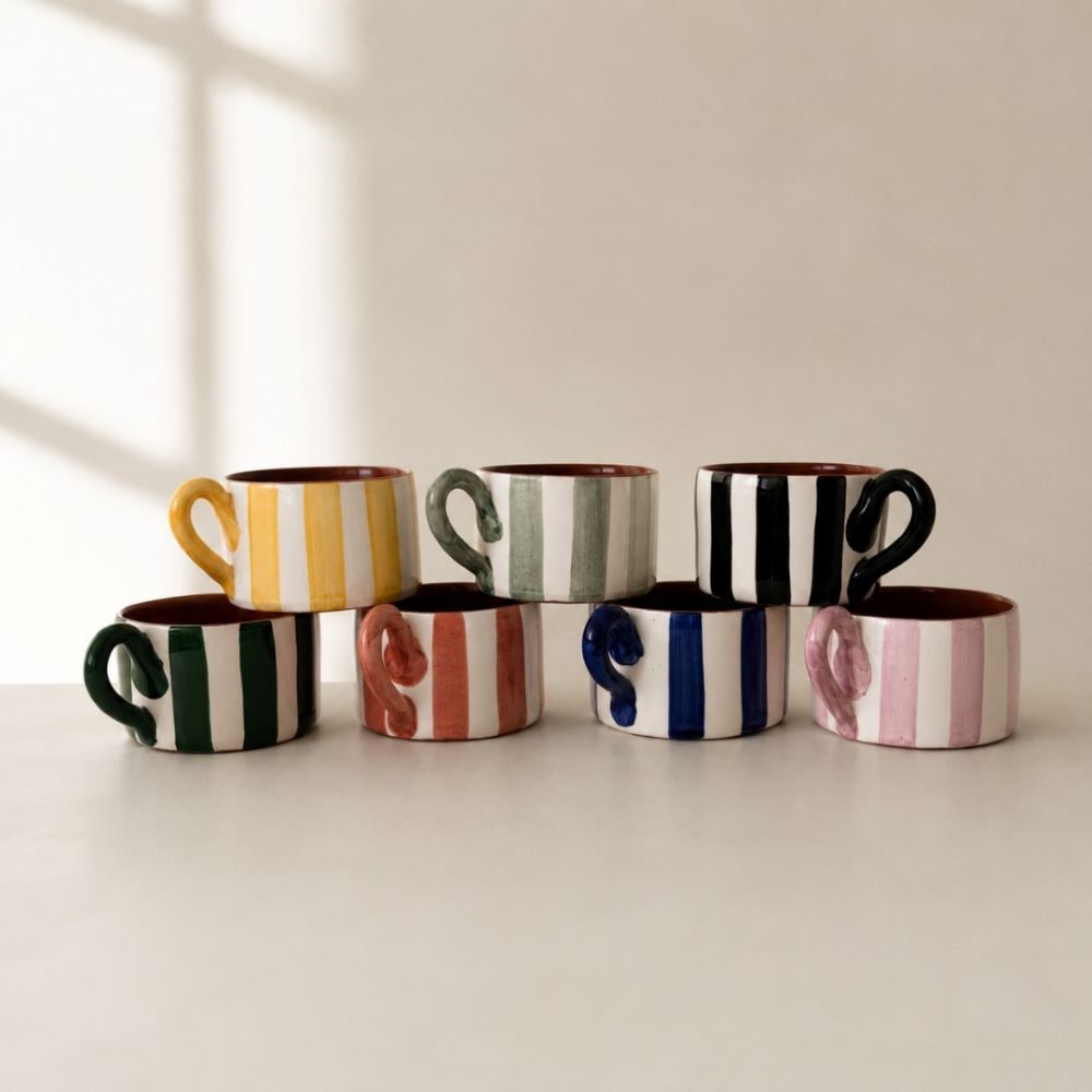 Flat Mug - Vertical Stripe / 2026 SS 